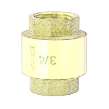 Back water Brass check valve for water meter system water spring metal check valves